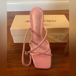 Public Desire pink Strappy Sandal Size 7